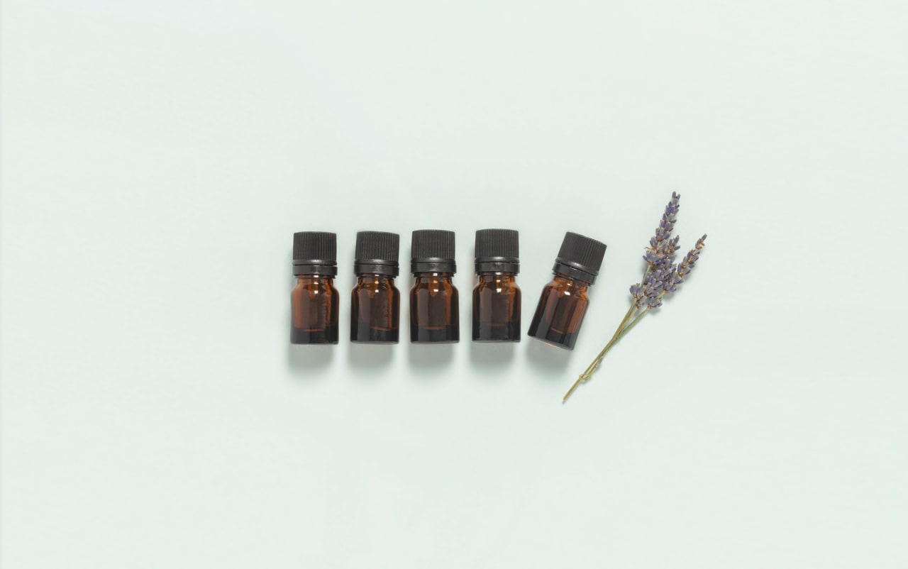 Amber Glass DIN18 Dropper Bottles (Pack Of 5) - 2.5ml