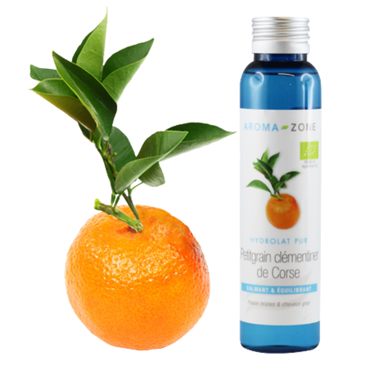 Hydrolat de Petitgrain Clémentinier de Corse BIO