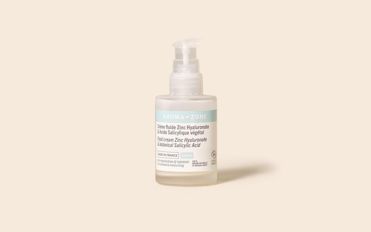 Creme acide salicylique & Zinc : fluide matifiant