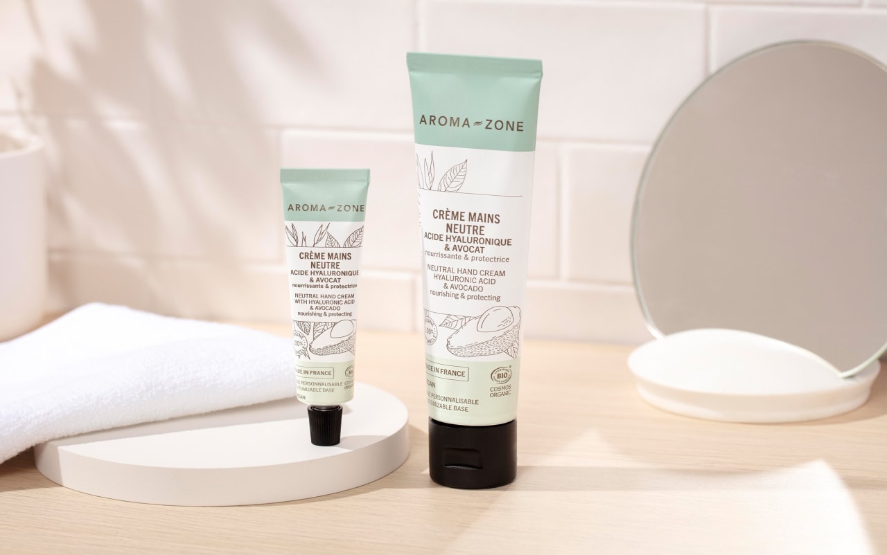 Crème mains neutre Acide hyaluronique & Avocat BIO