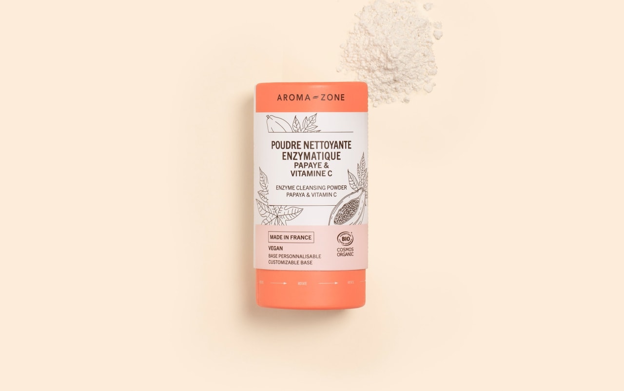 Poudre nettoyante enzymatique Papaye & Vitamine C