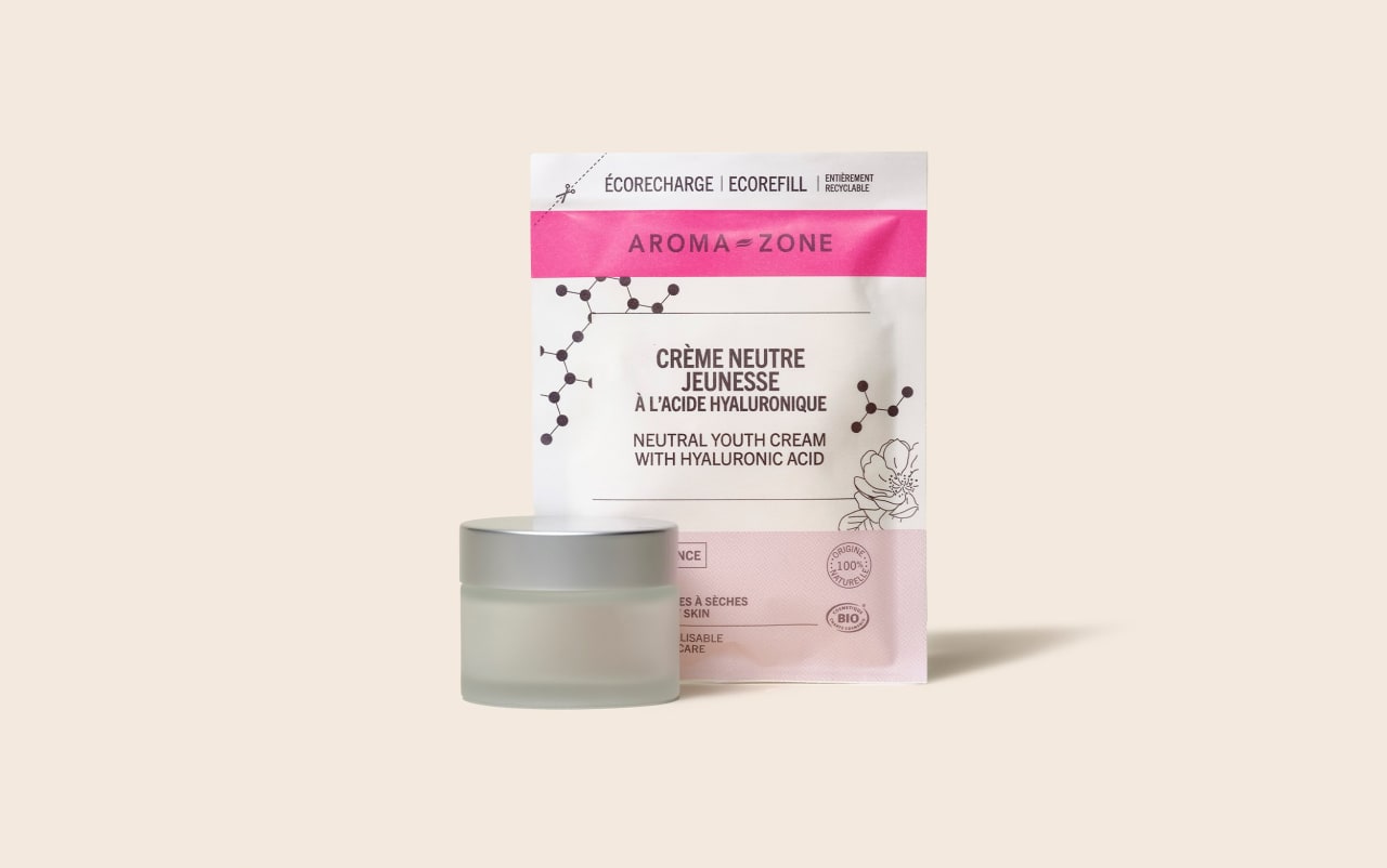 Kit crema giovinezza in ricarica ecologica e vasetto