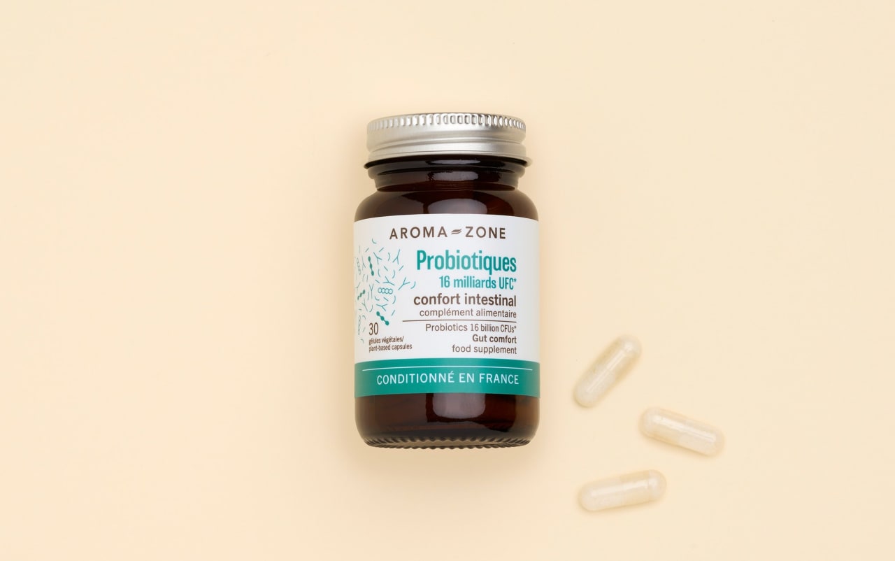 Probiotiques Confort intestinal - 30 gélules - Complément alimentaire