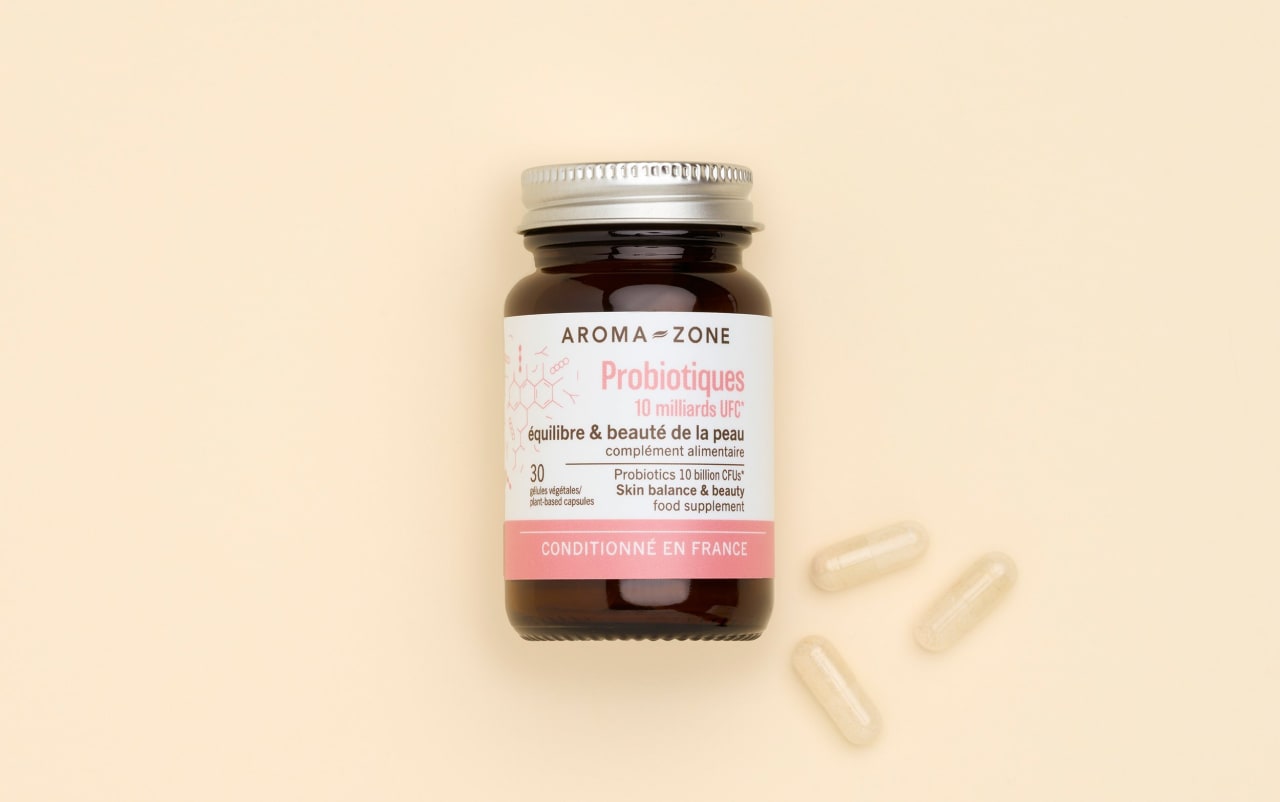 Probiotiques Équilibre & beauté de la peau - 30 gélules - Complément alimentaire