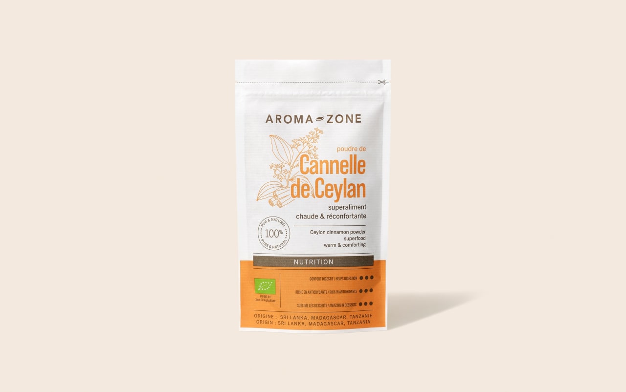 Poudre de Cannelle de Ceylan BIO
