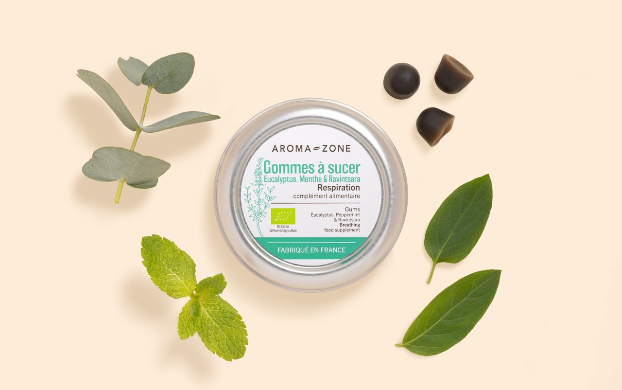 Gommes Respiration BIO 45 g - Complément alimentaire
