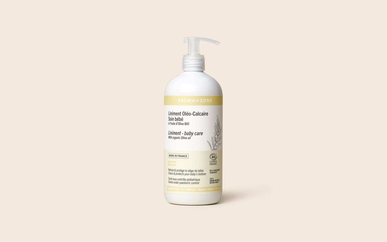 Liniment oléocalcaire à l'huile d'Olive BIO - Soin bébé