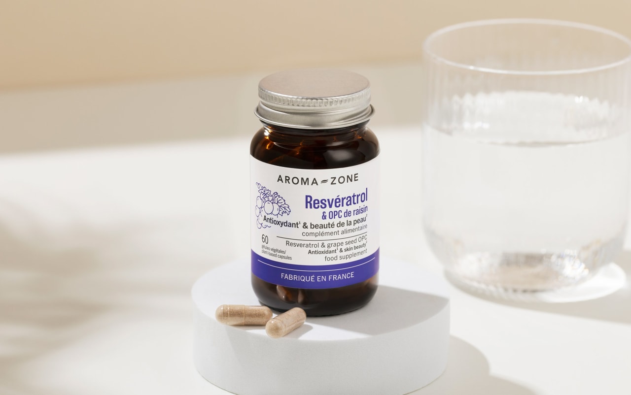 Resvératrol & OPC de raisin - 60 gélules - Complément alimentaire