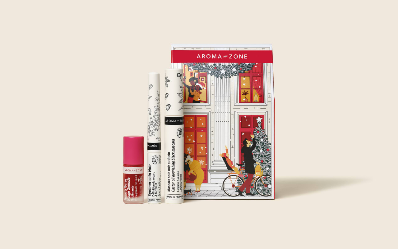 Kit cadeau Maquillage - Rouge Grenade