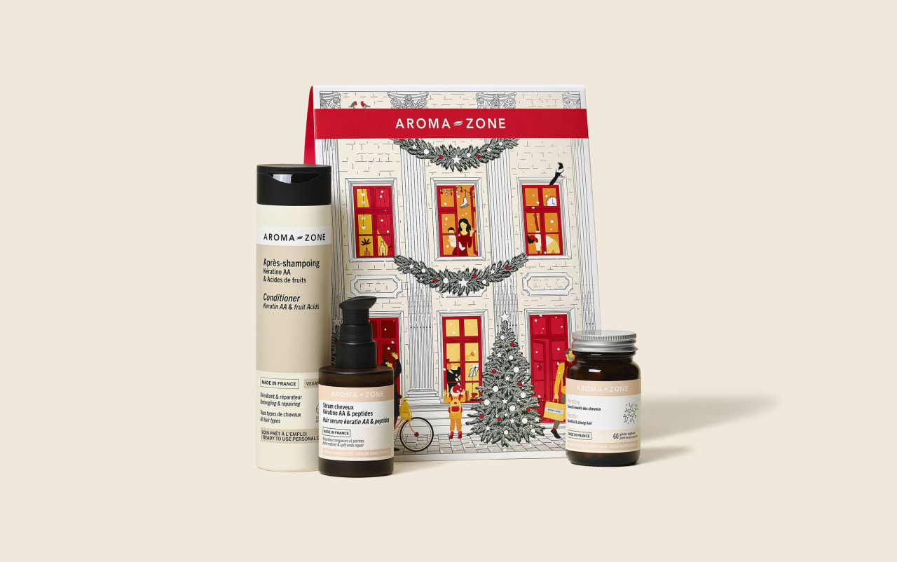 Kit cadeau Soin cheveux expert Kératine