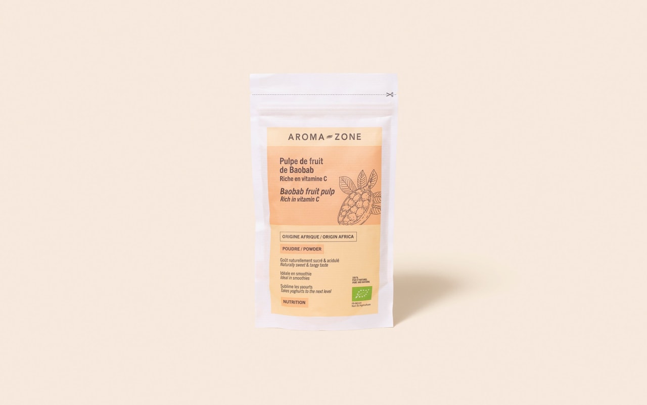 Poudre de Pulpe de fruit de Baobab BIO