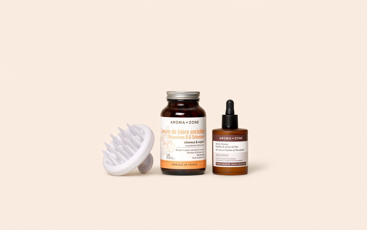 Trio pousse des cheveux