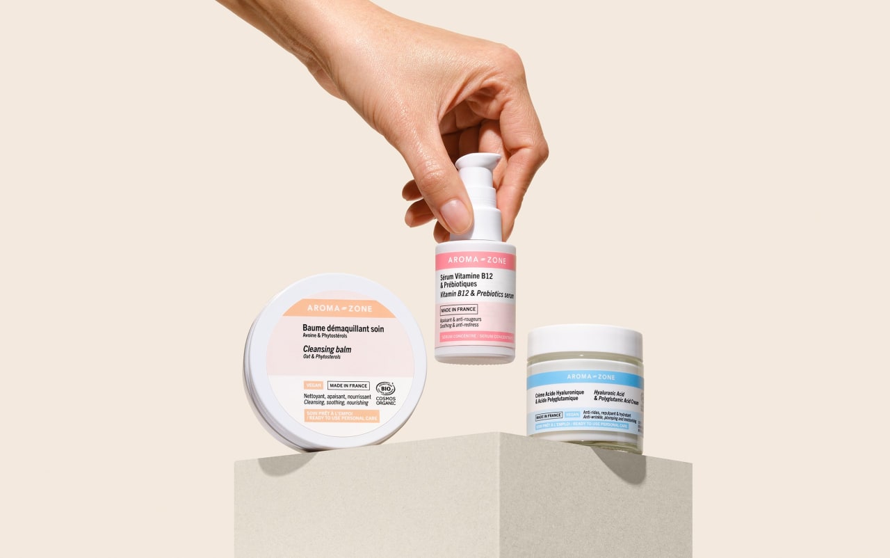 Routine apaisante visage pour peaux sensibles - 3 étapes