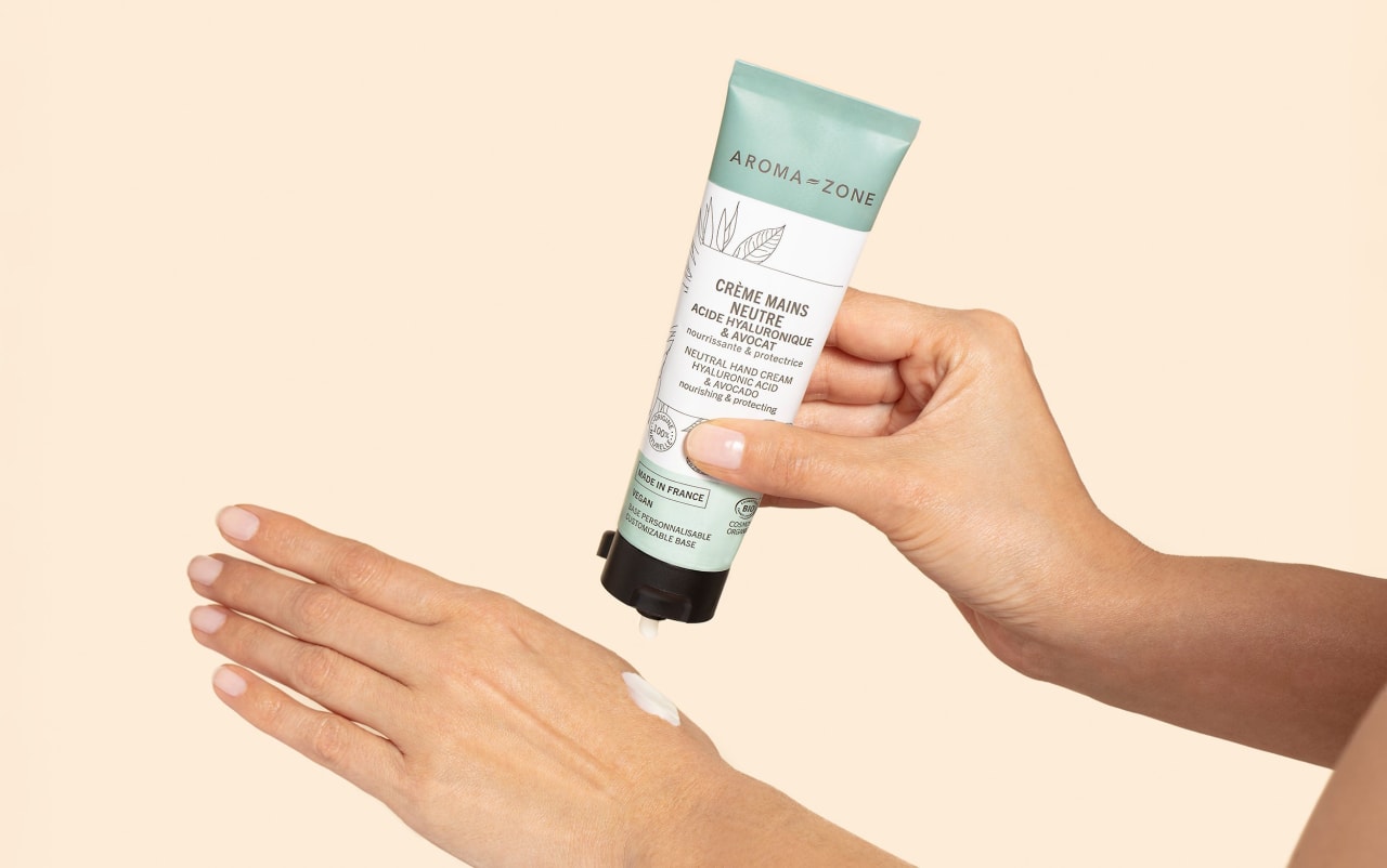 Crème mains neutre Acide hyaluronique & Avocat BIO