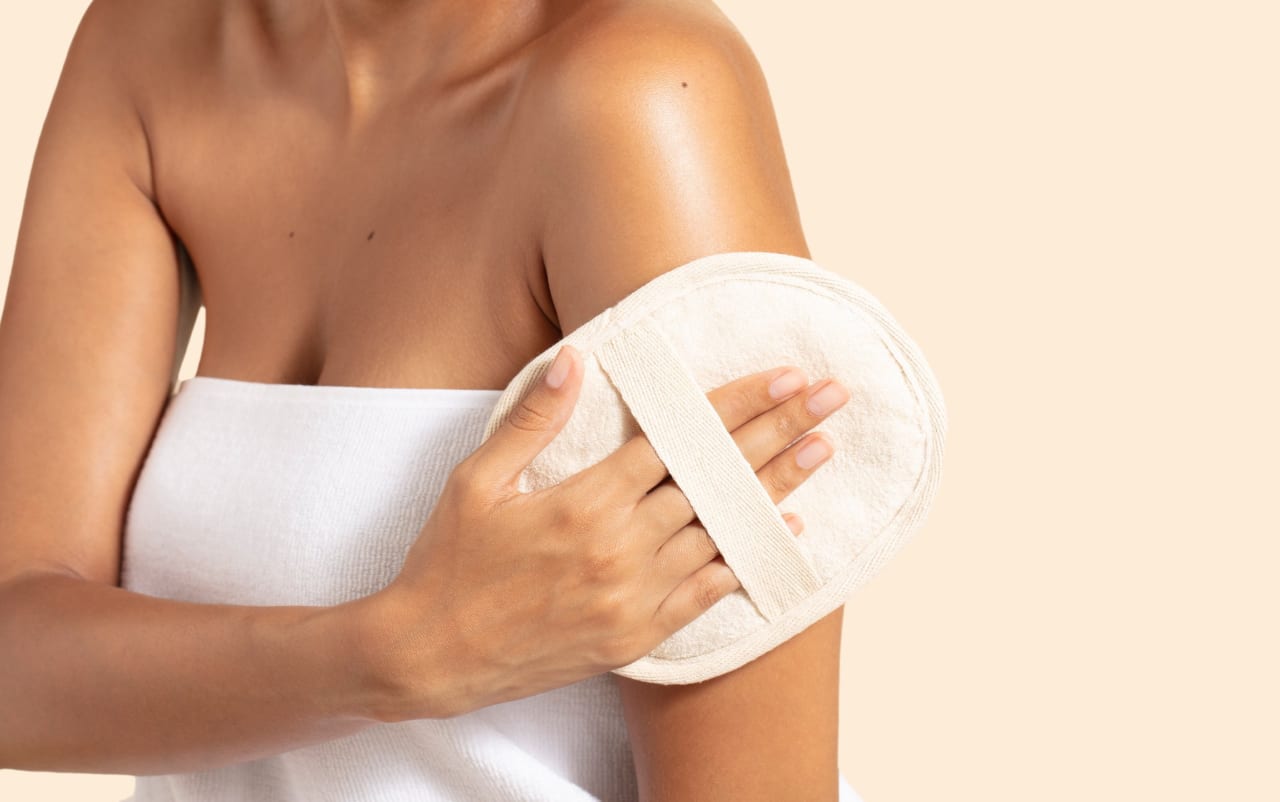 Spugna Luffa per scrub