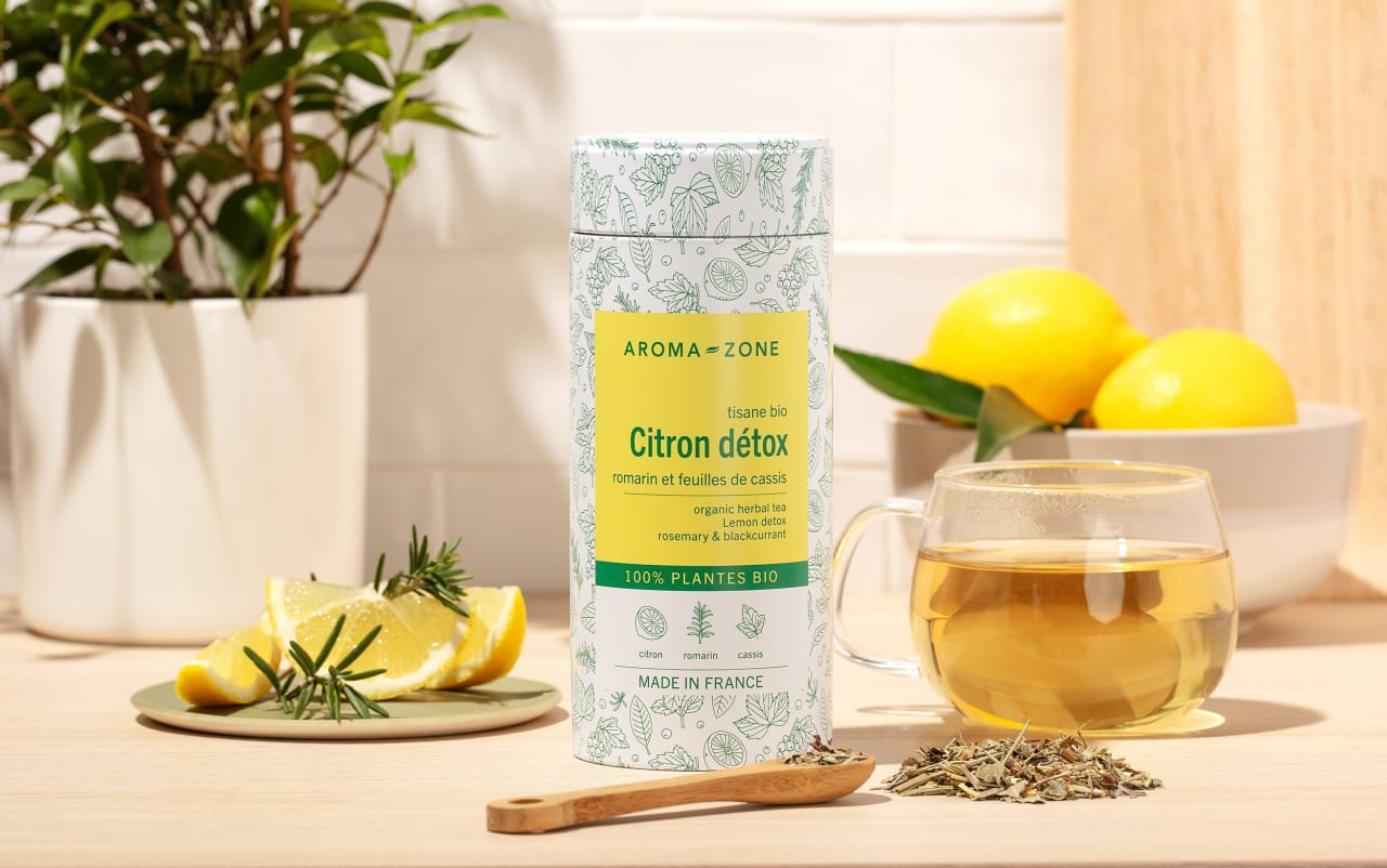 Organic Lemon Detox Herbal Tea
