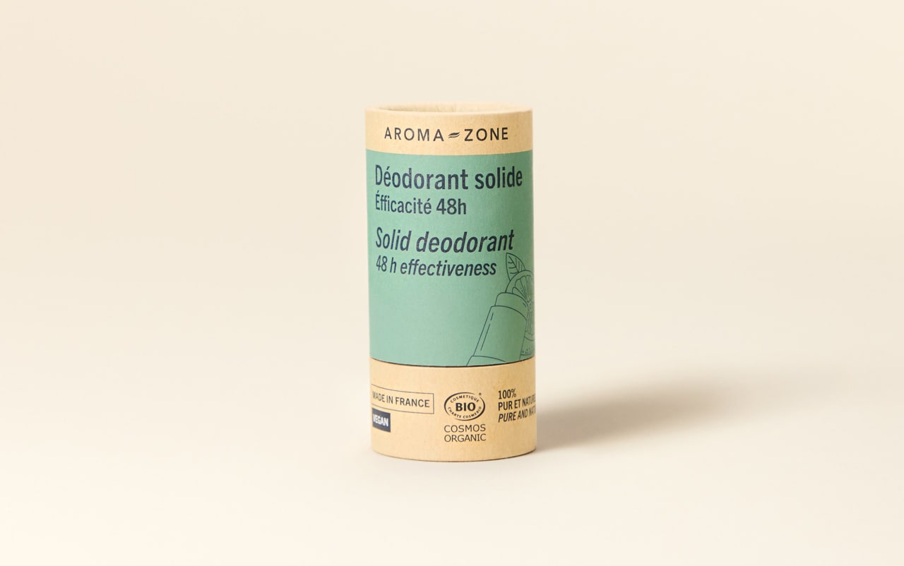 Déodorant solide au Palmarosa BIO