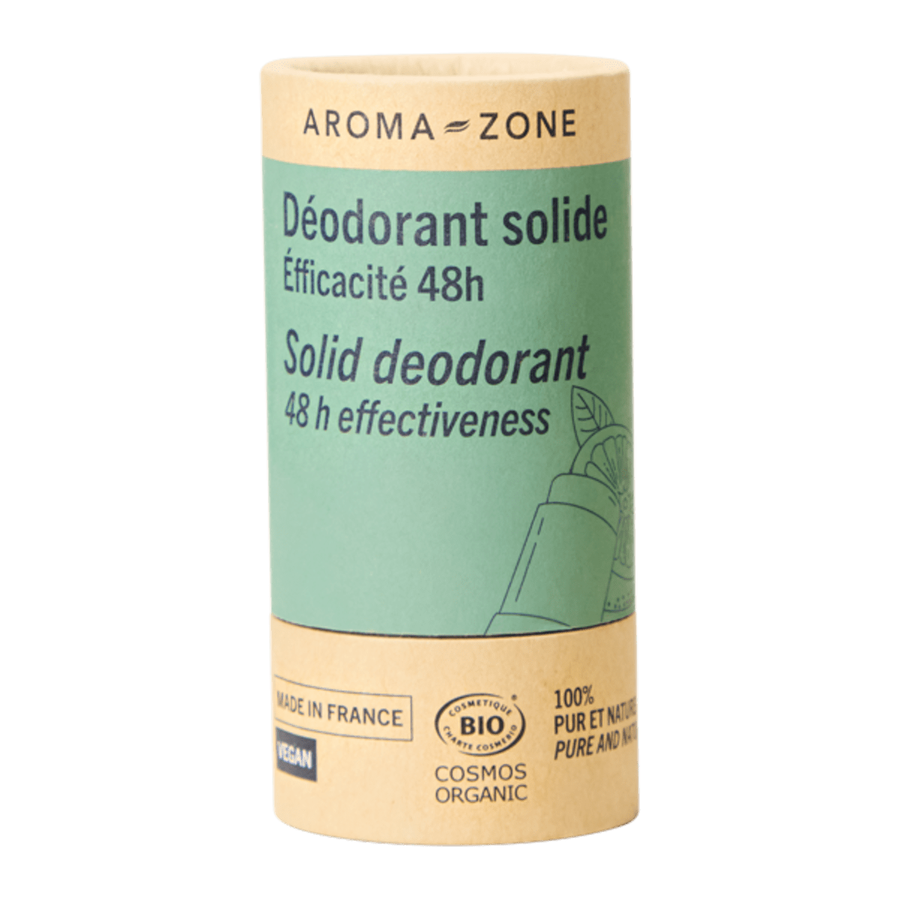 Déodorant solide au Palmarosa BIO