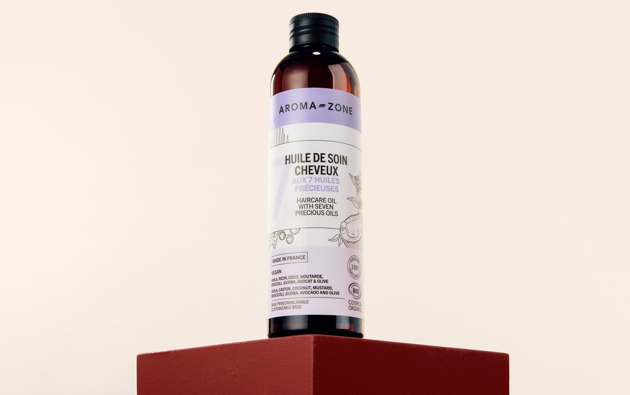 Huile de soin Cheveux - Aroma-Zone Huile de soin Cheveux - Aroma-Zone