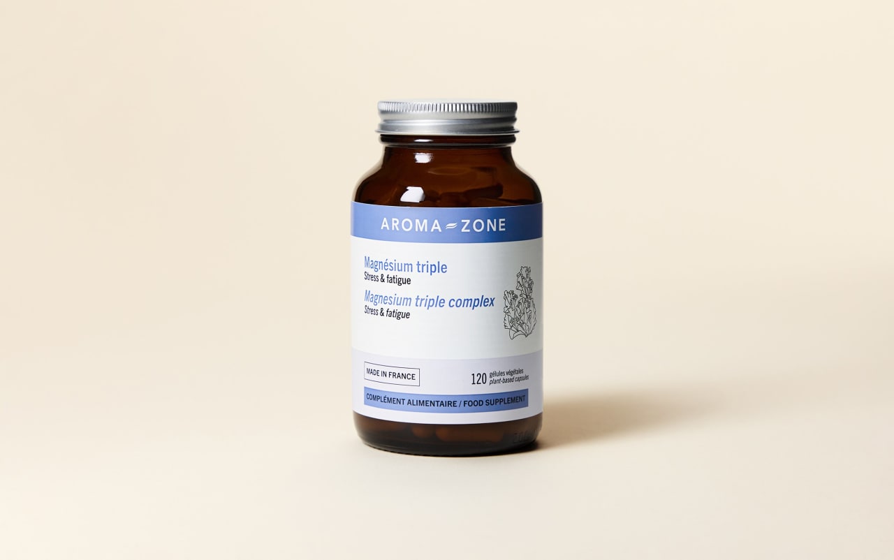Magnésium triple 120 gélules - Complément alimentaire