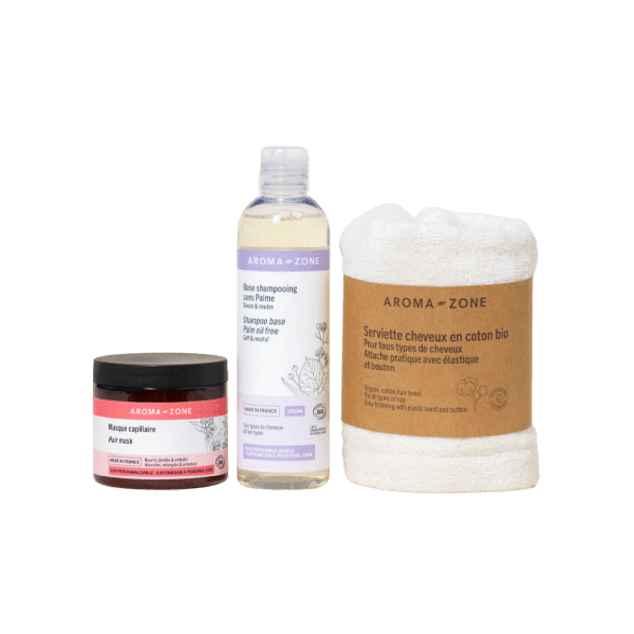 Trio Essentiels Cheveux : Laver, Nourrir & Sécher