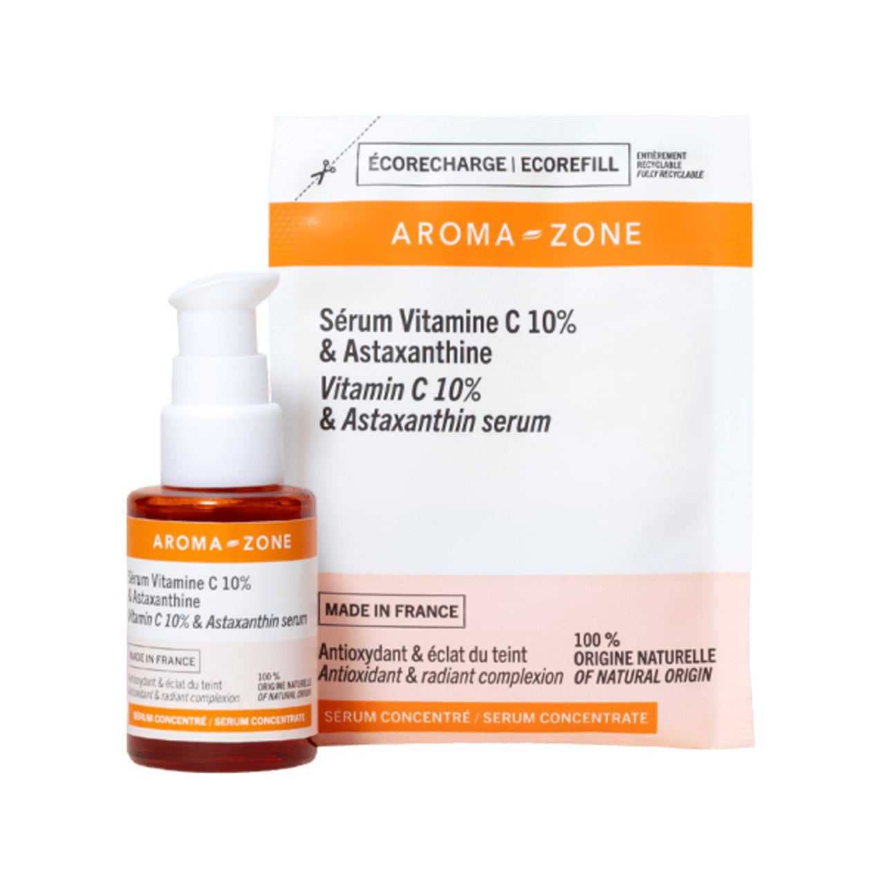 10% Vitamin C and Astaxanthin Serum Eco Kit