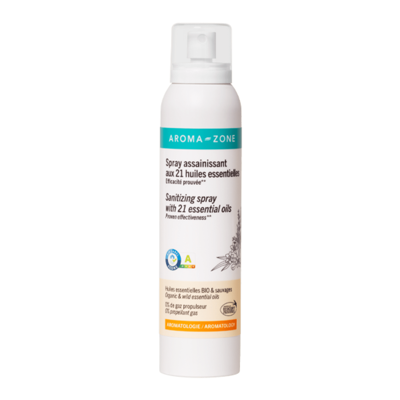 Spray assainissant purifiant aux huiles essentielles