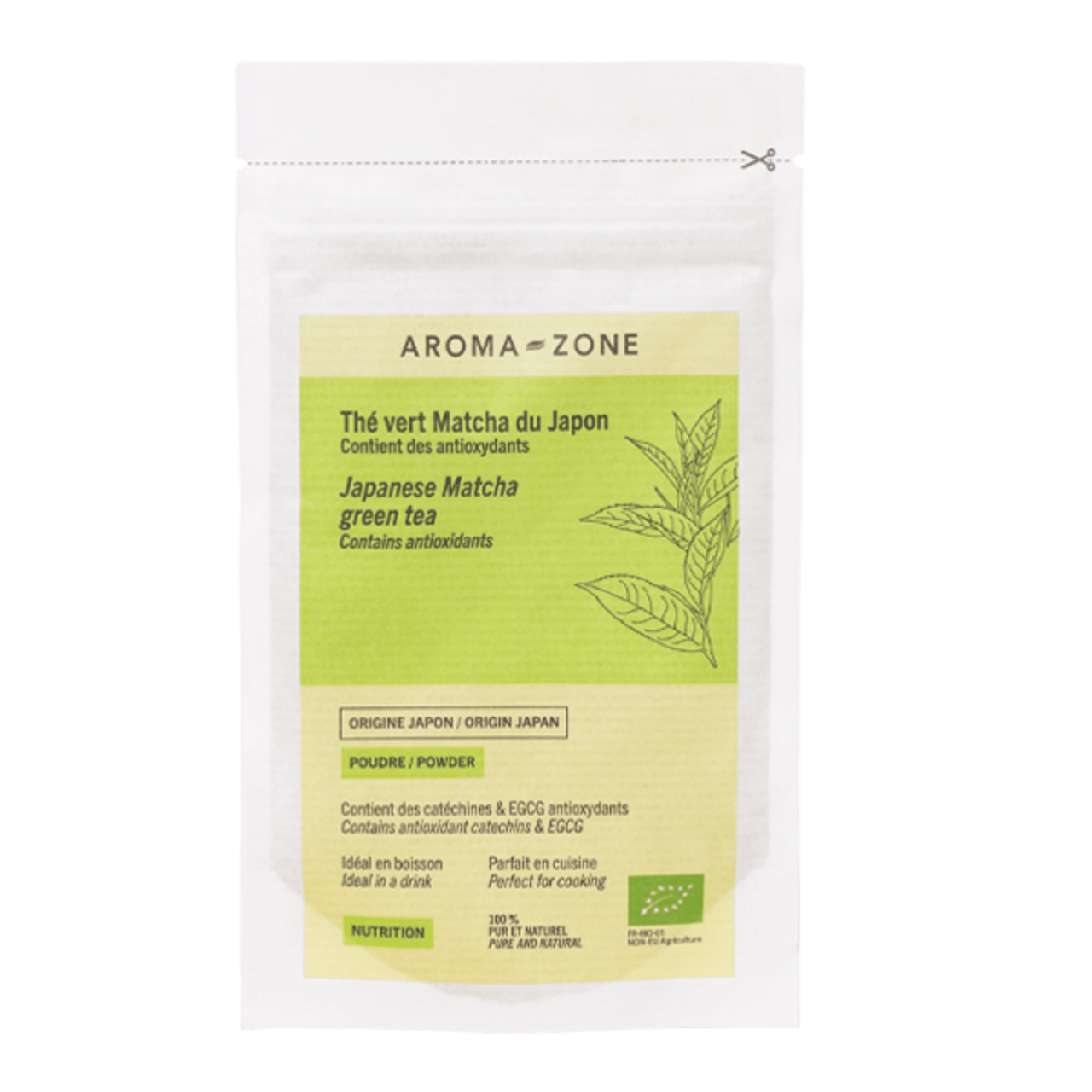 Tè verde Matcha in polvere BIO