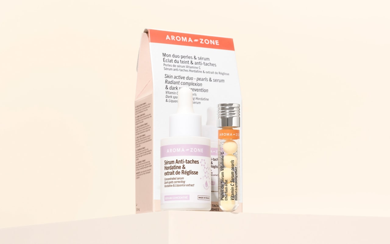 Mon coffret duo perles & sérum : éclat du teint & anti-taches