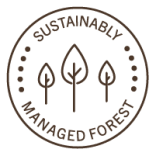 stamp SUSTAINABLY MANAGED FOREST