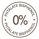 stamp 0% Bisphenol and Phthalates