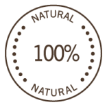 stamp 100% NATURAL