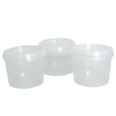 120 ml crystal jars (set of 3)