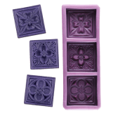 Celtic Flowers Silicone Mould