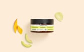 Beurre de soin cheveux Aroma-Zone en pot 100ml sur fond beige
