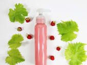Lait gourmand après-soleil à la framboise