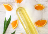 Gel douche homme vétiver & orange