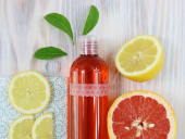 Gel douche aux huiles essentielles optimisantes de pamplemousse & citron