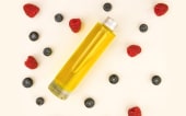 Huile de bain peau douce "nectar de fruits rouges"