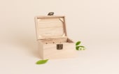 Scatola porta-oggetti Mini in legno per oli essenziali -12 flaconi