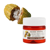 Beurre de Cacao blanc pastilles BIO