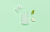 Etui à  stick blanc satiné transparent 50 ml