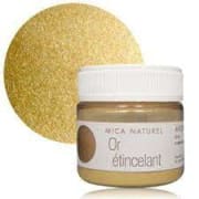 Mica poudre d'or