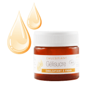 Organic gelisucre - emulsifier