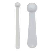Cuillères doseuses en plastique 0.5 ml et 0.05 ml