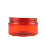 Pot PET recyclé orange BASIC 100 ml - sans bouchage