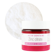 Zinc citrate or Répar'émail*
