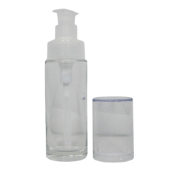 Flacone in vetro Douceur con pompa per crema 30 ml