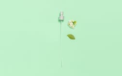 Pompa spray in alluminio 24/410 per flacone