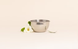 Ciotola in acciaio inox formato grande - 300 ml